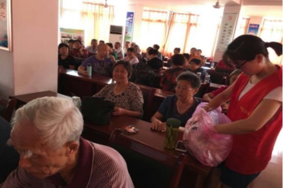 【阳光公益·肥西站】“玩转手指操”茶话会宣传活动