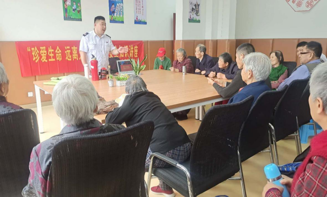 【阳光公益·长宁复兴】“珍爱生命 远离火灾”知识讲座