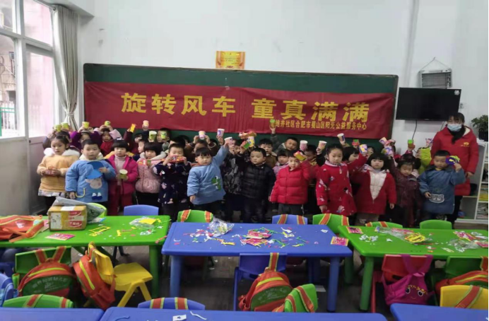 【阳光公益·庐江站】“小巧手，大制作”手工活动