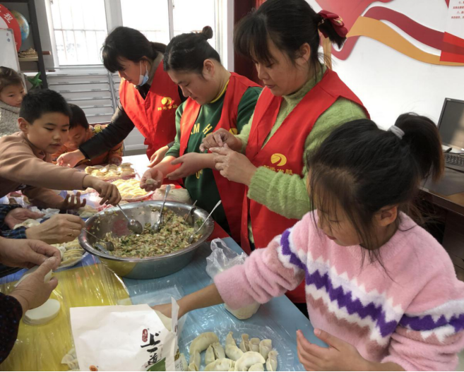 【阳光公益·兴园环东】“一饺迎冬至 百味暖人心”冬至活动