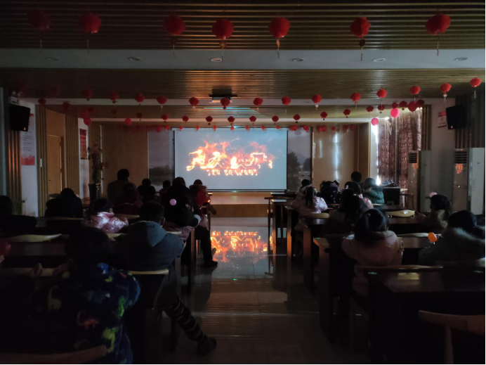 【阳光公益·肥西桃花】“家庭影院”  文化站影视放映活动