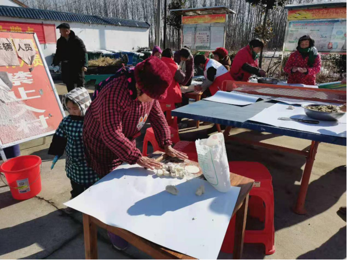 【阳光公益·长丰站】“包饺子·连情谊”元旦活动
