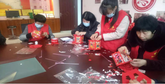 【阳光公益·庐江站】“巧手做灯笼，欢乐迎新春”手工灯笼活动