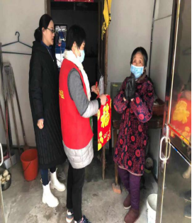 【阳光公益·庐江站】开展“小年送温暖，助老献真情”主题慰问活动