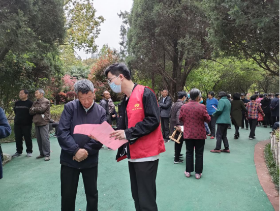 【阳光公益·庐江站】开展“移风易俗，文明祭祀”宣传活动