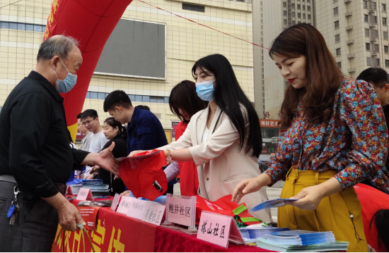 【阳光公益·庐江站】举办“防范化解灾害风险，筑牢安全发展基础”防灾减灾宣传