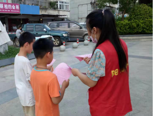 【阳光公益·庐江站】开展防溺水安全知识宣传活动