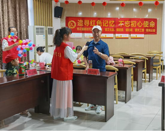 【阳光公益·肥西桃花】开展“不忘初心 牢记使命”党史宣讲教育活动
