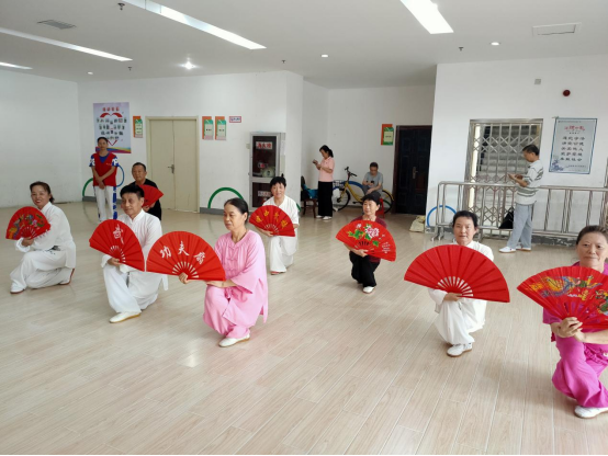 【阳光公益·长宁永和】举办一场太极拳培训活动