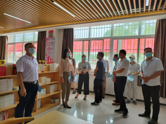 【阳光公益·肥西桃花】安徽省文旅厅莅临桃花镇综合文化站调研乡镇文化站建设工作