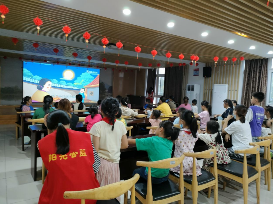 【阳光公益·肥西桃花】桃花镇综合文化站开展中秋迎佳节活动