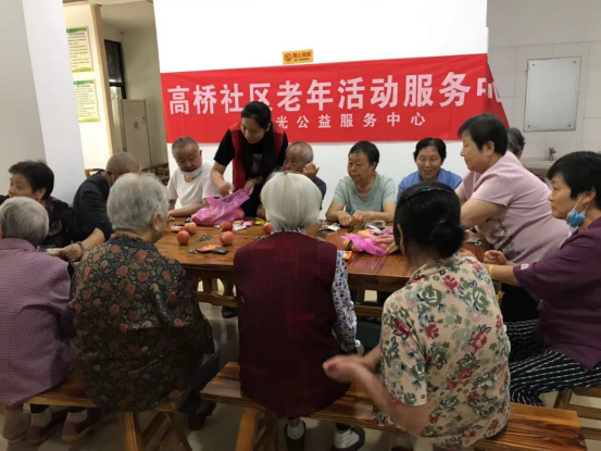 【阳光公益·大杨镇】开展“欢乐共享，情暖夕阳”老年人茶话会活动