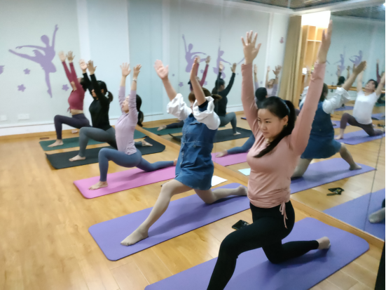 【阳光公益·肥西桃花】四期女性魅力课堂·瑜伽培训课