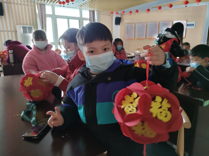 【阳光公益·肥西桃花】做花灯迎新春主题活动