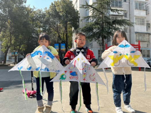 【阳光公益·五里墩街道】“彩绘春天 放飞梦想”为主题的风筝DIY活动