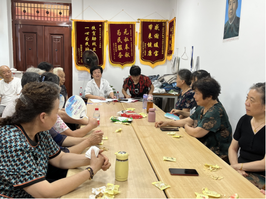 【阳光公益·七里站街道】恒通社区开展夏季养生健康知识讲座