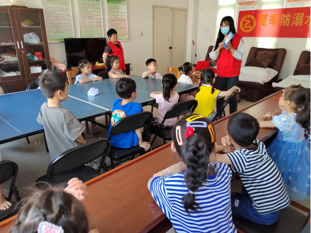 【阳光公益·天乐山湖】夏季防溺水 安全教育进社区