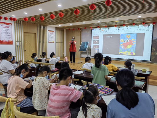 【阳光公益·肥西桃花】“五彩假日”儿童绘画培训班系列
