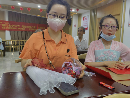 【阳光公益·肥西桃花】相约七夕佳节  用爱点亮心愿