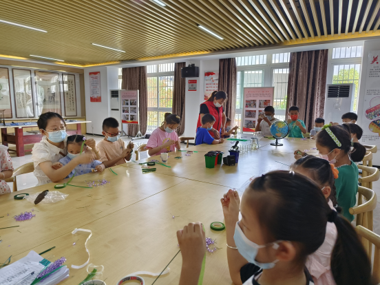 【阳光公益·肥西桃花】“巧手小工匠”系列儿童手工制作活动