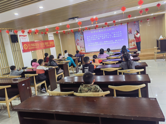 【阳光公益·肥西桃花】开展“合理膳食 健康成长”主题活动