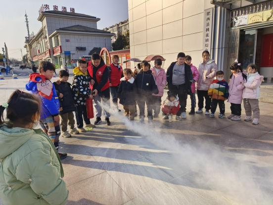 【阳光公益·肥西桃花】开展“消防在身边，安全伴我行”主题的消防安全教育活动