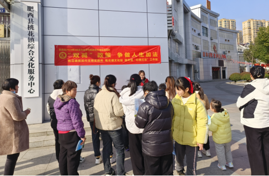 【阳光公益·肥西桃花】“双减”政策宣讲活动