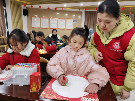 【阳光公益·肥西桃花】手绘年历挂画  喜迎元旦新年