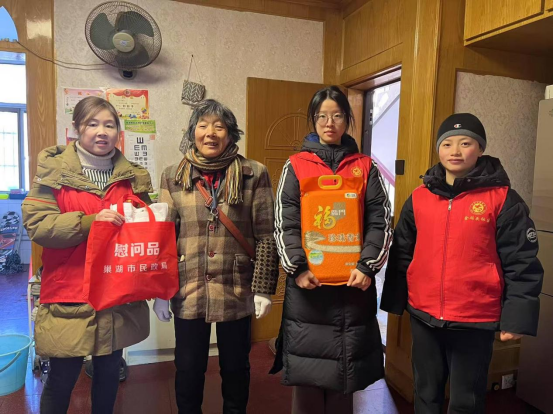 【阳光公益·巢湖两项服务】开展 “走访慰问高龄独居老人”志愿服务活动
