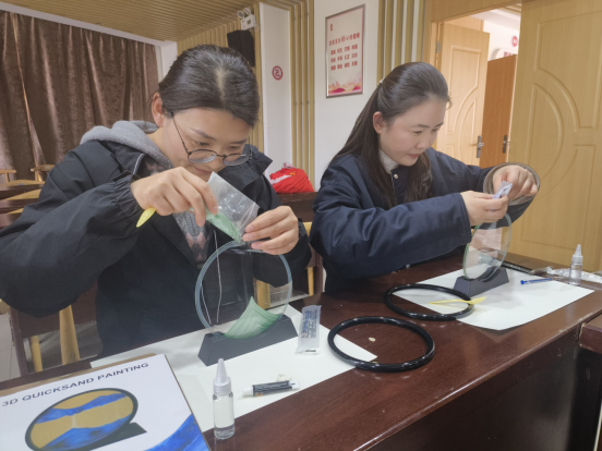 【阳光公益·肥西桃花】沙绘星河  记录幸福时光