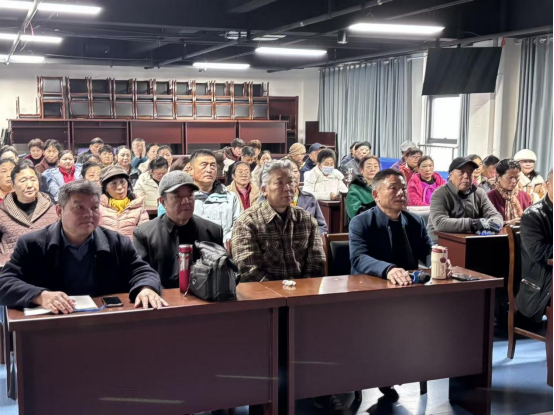 【阳光公益·井岗镇】银龄同心学全会   联动共学践初心