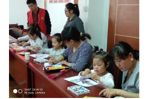 【阳光公益·肥西站】“画笔在手心 母爱在心尖”书画活动