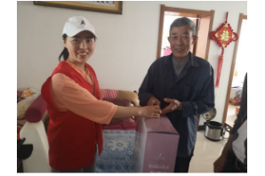 【阳光公益·肥西站】“社区送清凉  关怀暖人心”送清凉活动