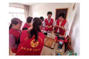【阳光公益·肥西站】“共享温情饺子 关爱独居老人”入户志愿活动