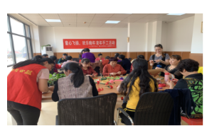 【阳光公益·长宁复兴】老年手工diy花卉活动