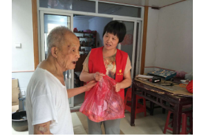 【阳光公益·庐江站】“七一”暖人心送关怀走访慰问活动