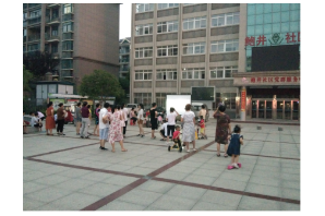 【阳光公益·庐江站】“重温经典”露天电影放映活动