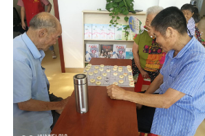 【阳光公益·长宁复兴】“ 健康益智，乐享夕阳 ”象棋赛活动