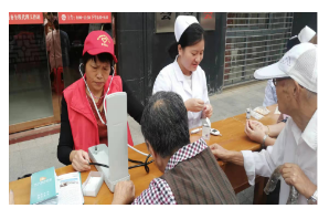 【阳光公益·庐江站】“情暖金秋 爱在重阳”义诊活动