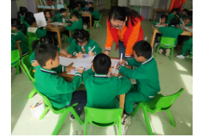 【阳光公益·林店街道】“快乐学涂鸦——仙人掌”主题绘画活动