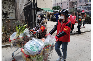【阳光公益·海棠街道】“隔离不隔心”为居家隔离户代购生活物资活动