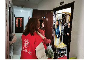【阳光公益·海棠街道】疫情期间关心高龄老人志愿活动