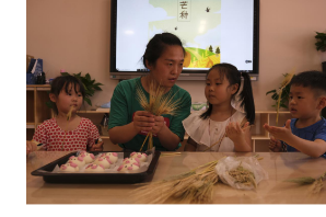 【阳光公益·林店街道】“芒种日里识麦穗”活动