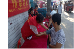 【阳光公益·庐江站】“夏日送清凉 义诊义剪”服务活动