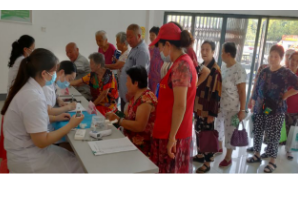 【阳光公益·长宁永和】“关爱夕阳红·义诊进社区”活动