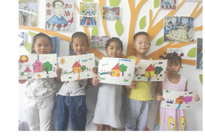 【阳光公益·肥西桃花】“七彩课堂 笔上生花 ”绘画教学培训班第十一期