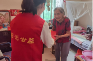【阳光公益·大杨镇】“尊老慰劳  情满中秋”活动